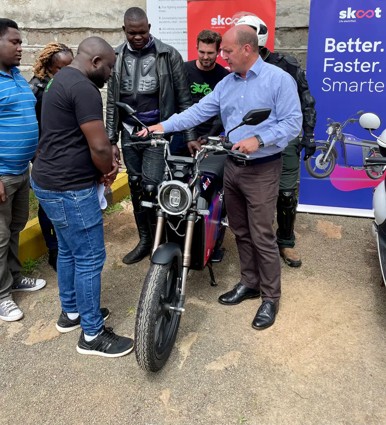 electric bike demo